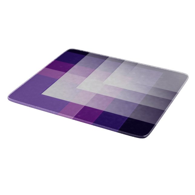 Purple and white cutting board (Corner)