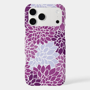 Purple and White Floral Pattern