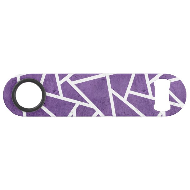 Purple and white mosaic pattern (Front (Horizontal))