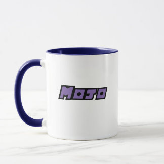 Purple and White Mug