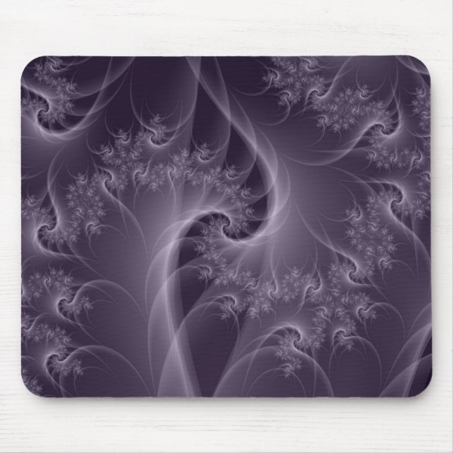 Purple and White Twist Mousepad (Front)