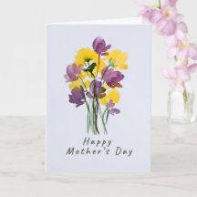 Purple and Yellow Mother’s Day Bouquet  