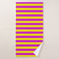 Purple and Yellow Stripes Design