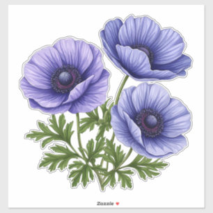 Purple Anemone Bouquet