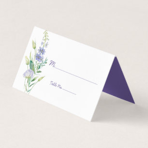 Purple Anemones, Daisies, Greenery Wedding