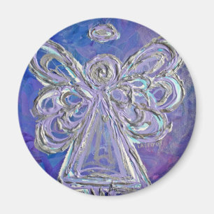 Purple Angel Magnet