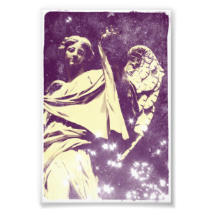 Purple Angel Photo Print