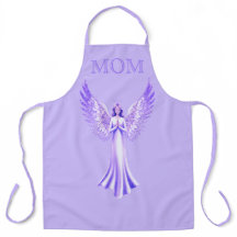 Purple Angel With Sparkly Wings | Mum