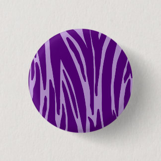 Purple Animal Print Button