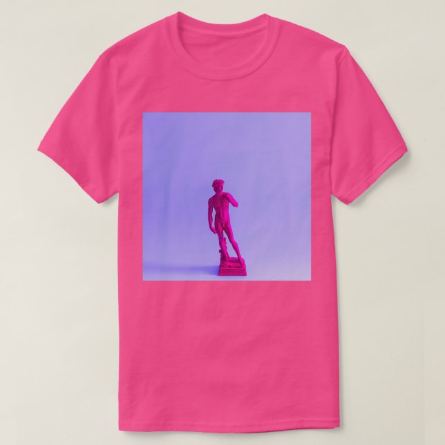 Purple antique statue 2 T-Shirt (Design Front)