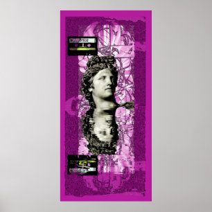 purple Apollo Poster