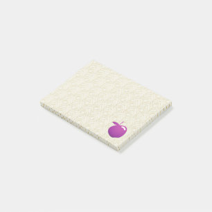 Purple Apple Post-it Notes