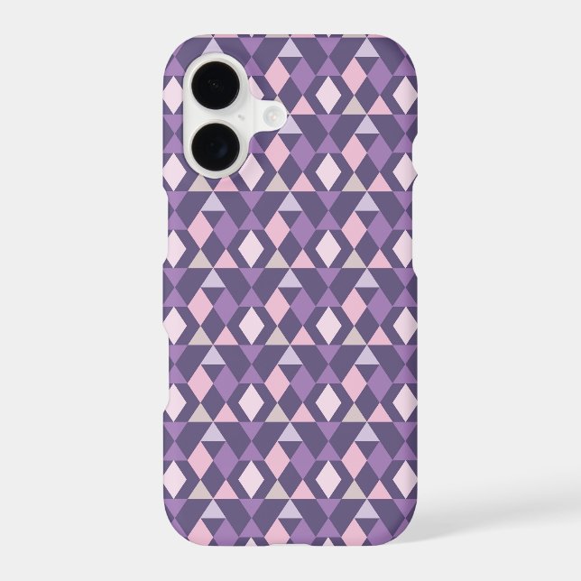 Purple Arabic Geometric Pattern (Back)