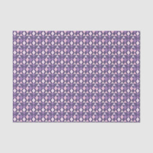 Purple Arabic Geometric Pattern Tissue Paper