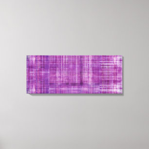 Purple Art Colour Painting Canvas Print