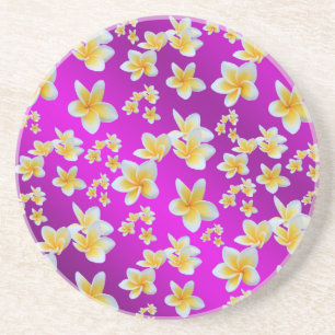 purple,asian, yellow, white, bloom, bright, gold, coaster