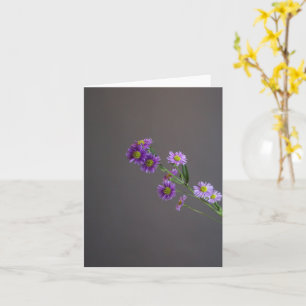 Purple Aster Greeting Card