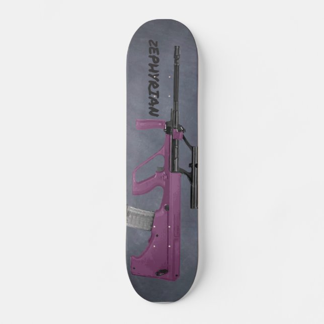 Purple Aug Skateboard (Front)
