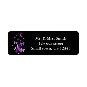 Purple Awareness Ribbon