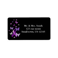 Purple Awareness Ribbon