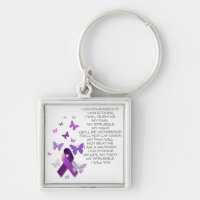 Purple Awareness Ribbon/poem