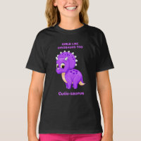 Purple Baby Triceratops Girls Like Dinosaurs Too