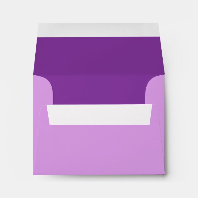Purple Background Colour Customise This! Envelope (Back (Bottom))