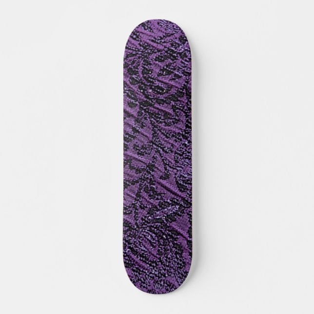 Purple Background Skateboard (Front)