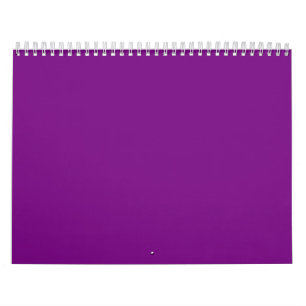 Purple Backgrounds on a Calendar