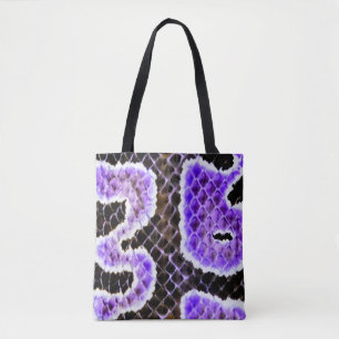Purple Ball Python Tote Bag – Wild