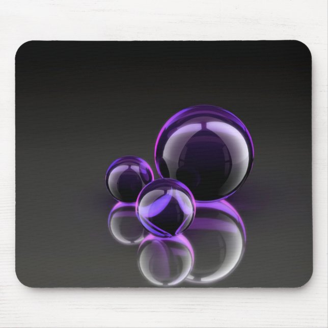 Purple_Balls_Wallpaper Mouse Mat (Front)