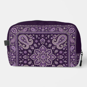 Purple Bandanna Paisley Go-To Bag Travel Organiser