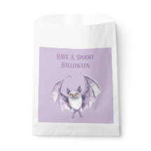 Purple Bat Spooky Halloween