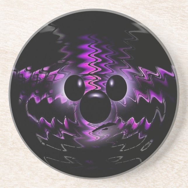 Purple Bear Coaster (Front)