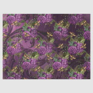 Purple Bee Series Design 14 Tissue Paper