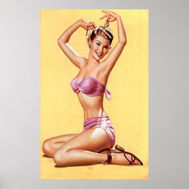 Purple Bikini Poster (Front)