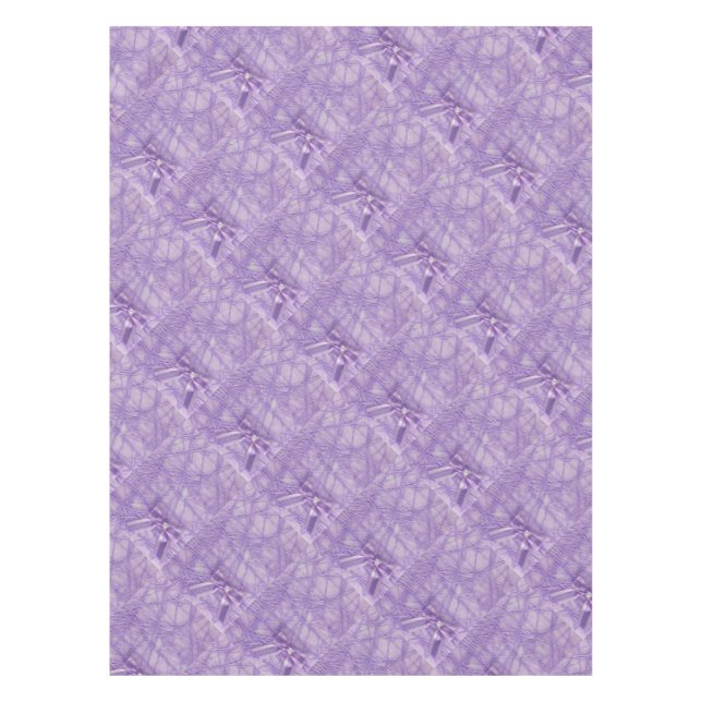 Purple birthday tablecloth (Front)