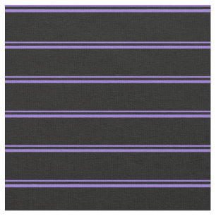 Purple & Black Coloured Stripes Pattern Fabric