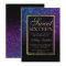 Purple black glitter gold elegant chic Sweet 16