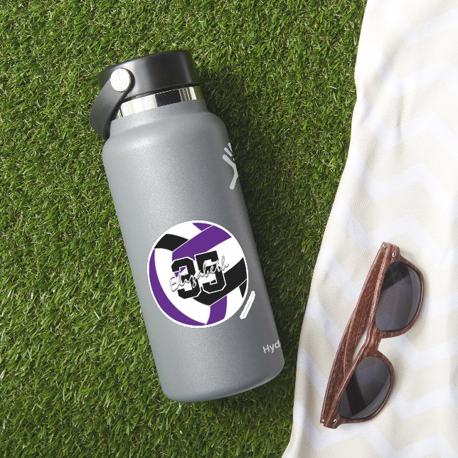 purple black volleyball team colours  (HydroFlask Insitu)