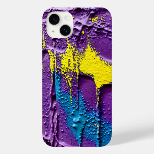 Purple Black Yellow Explosion Color Fun Case-Mate iPhone 14 Plus Case