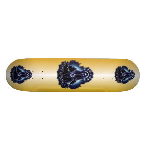 Purple Blessed Virgin Mary Skateboard
