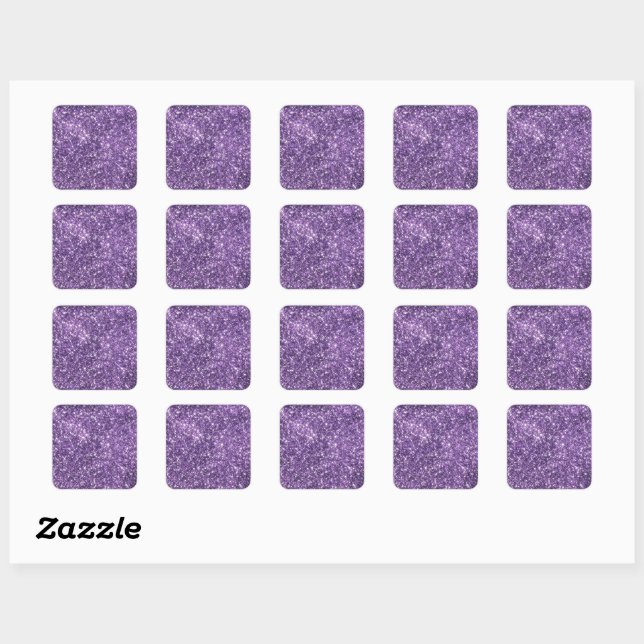 Purple bling stickers (Sheet)