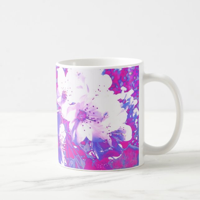 Purple Blossom Mug (Right)