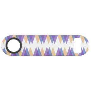 Purple, blue and yellow triangles