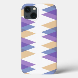 Purple, blue and yellow triangles Case-Mate iPhone 13 Case