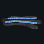 Purple & Blue Geometric Pattern Pet Lead<br><div class="desc">Purple and blue geometric pattern.</div>