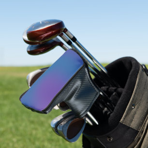 Purple Blue Gradient Golf Head Cover