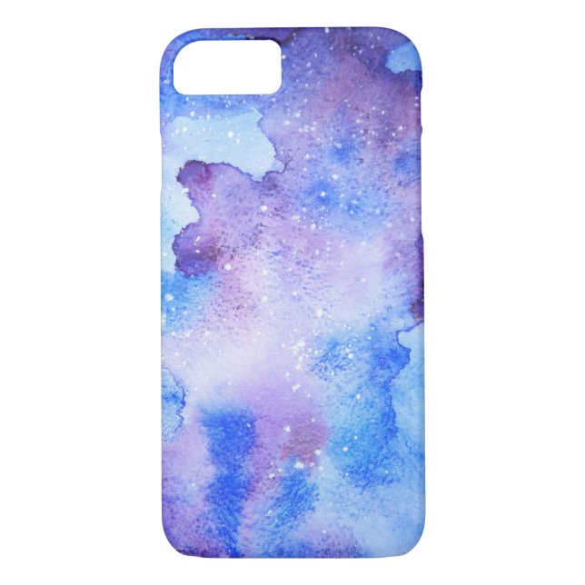 Purple & Blue iPhone Case (Back)