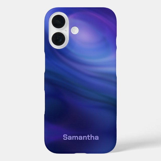  Purple Blue Ombre Gradient  Case-Mate iPhone Case (Back)